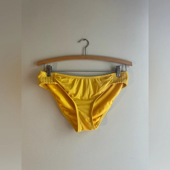 Carmen Marc Valvo Yellow Swimsuit Bottoms - Picture 1 of 4